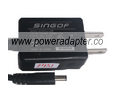 SINGOF GFP051U-2425 AC ADAPTER 24VDC 0.25A USED -(+)-